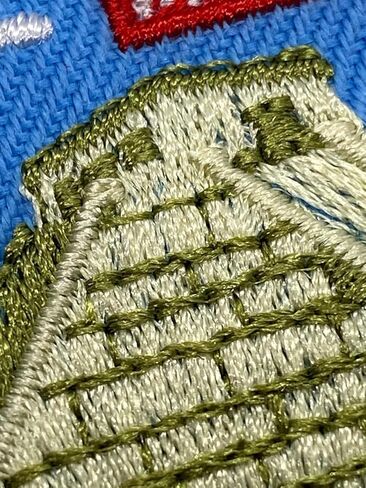 BOHAQA 2Pcs Chichen Itza Patch 2" - Cool Aztec Mexico Patches for Backpacks - Iron On/Sew On in Kuwait