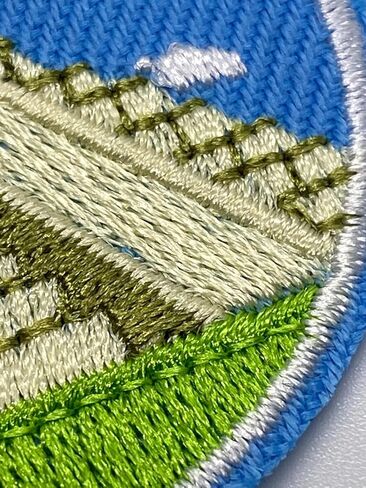 BOHAQA 2Pcs Chichen Itza Patch 2" - Cool Aztec Mexico Patches for Backpacks - Iron On/Sew On in Kuwait