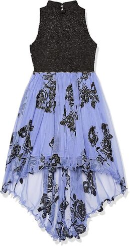 Speechless Girls' Sleeveless High Low Wire Hem Party Dress in Saudi Arabia