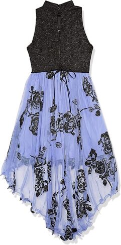 Speechless Girls' Sleeveless High Low Wire Hem Party Dress in Saudi Arabia