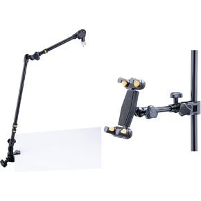 Hercules Stands DG107B Universal Mic and Camera Boom Arm & Stands DG307B 2-in-1 Tablet and Phone Holder in Kuwait