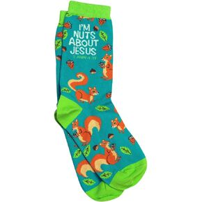 جوارب Kerusso للبالغين - سنجاب - تركواز - مقاس واحد يناسب الجميع in Kuwait