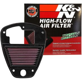 K&N Engine Air Filter: High Performance, Premium, Powersport Air Filter: Fits 2006-2018 KAWASAKI (VN900 Vulcan Classic, LT, Vulcan Custom) KA-9006