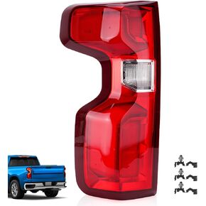 OEM Style LED Tail Light Assembly Tail Lamp Compatible with 2019 2020 2021 2022 2023 Chevy Silverado Replace# 84678149, 84554658, 85115893, 87826666, GM2800311 (Rear Left Driver Side)