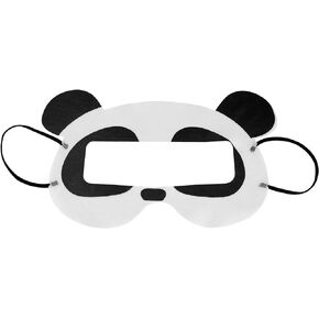Geekria 50PCS VR Cartoon Disposable Mask VR Headset Mask, VR Eye Cover Mask, VR Headset Cover Mask Universal Mask for VR Compatible with Meta Quest 3 Quest 2 Quest Pro PSVR2 for Adults (Panda)
