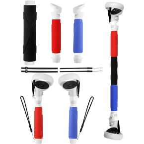 VR Game Handles Extension Grips for Oculus Quest 2 Accessories,VR Arm Extenders Gorilla Tag for Quest 2,Long Arms for Gorilla Tag VR