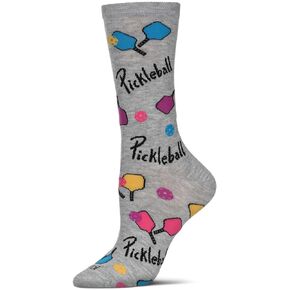 MeMoi Women's Pickleball Paddle Rayon From Rayon Crew Socks