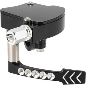 Motoforti 7/8 Inches Black Thumb Lever Control Throttle Assembly for Yamaha Banshee 350 Blaster 200 YFZ450 Warrior 350