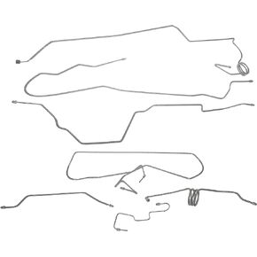 Dorman 919-165 Stainless Steel Brake Line Kit Compatible with Select Ford Models (OE FIX)