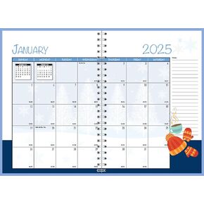 House of Doolittle 2025 Seasonal Monthly Planner, 7 x 10 Inches, January - December (HOD23908-25)