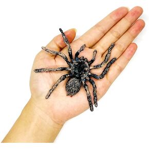 Fake Spider, Spider Action Model Lifelike Insect Toy Figures, Halloween Prank Props Party Supplies