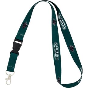 Desert Cactus Plymouth State University Lanyard Panthers Car Keys ID Badge Holder Keychain Detachable Breakaway Snap Buckle (Green)