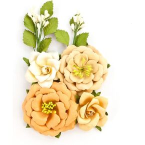 PRIMA MARKETING INC Prima Marketing Amber Moon Flowers - Pumpkin 655350596989