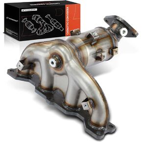A-Premium Front Exhaust Manifold Catalytic Converter with Gasket Kit Direct-Fit Compatible with Kia Sportage 2011-2016 & Hyundai Tucson 2010-2015, 2.4L, E.P.A. Compliant