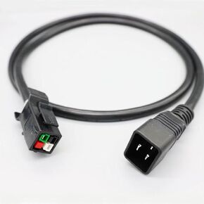 AltairTech.io IEC C20 to P13 Heavy Duty Power Cord, 3 ft, 12 AWG, 20A