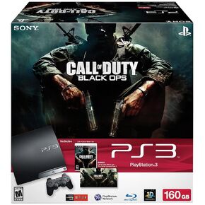 PlayStation 3 160GB Call of Duty: Black Ops Bundle (Renewed)