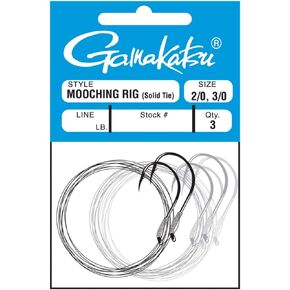 Gamakatsu Gamakatsu Slip Tie Mooch Rig Barbless Lb Hook Size 0 4