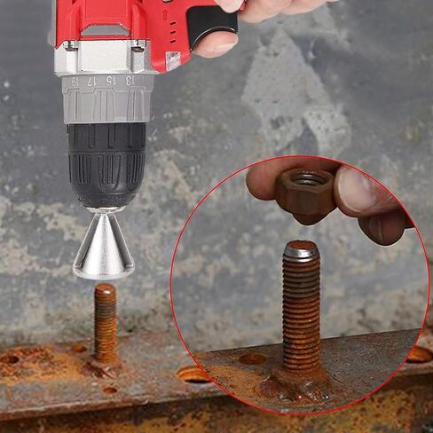 Deburring External Chamfer Tool Reusable Stainless Steel Drill Bit Remove Burr Tool Sturdy Deburring Equipment for Electric Drill Bolts in Kuwait