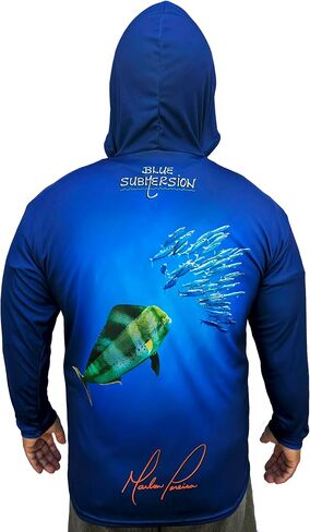 Long Sleeve UV Sun Protection UPF 40+ Lightweight Quick Dry Fishing Shirt Outdoors Swimming Made in USA in Saudi Arabia