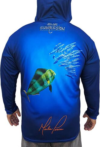 Long Sleeve UV Sun Protection UPF 40+ Lightweight Quick Dry Fishing Shirt Outdoors Swimming Made in USA in Saudi Arabia