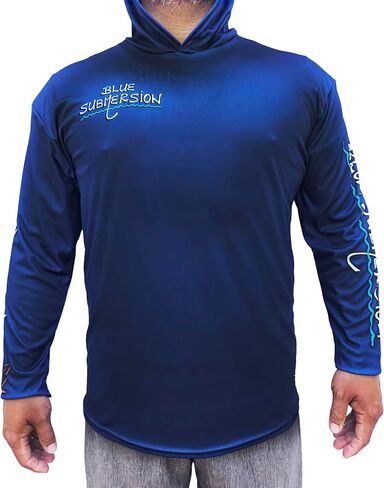 Long Sleeve UV Sun Protection UPF 40+ Lightweight Quick Dry Fishing Shirt Outdoors Swimming Made in USA in Saudi Arabia