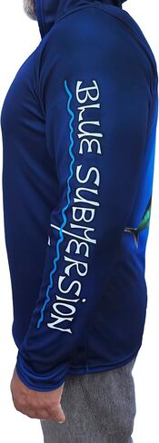 Long Sleeve UV Sun Protection UPF 40+ Lightweight Quick Dry Fishing Shirt Outdoors Swimming Made in USA in Saudi Arabia