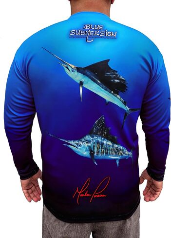 Long Sleeve UV Sun Protection UPF 40+ Lightweight Quick Dry Fishing Shirt Outdoors Swimming Made in USA in Saudi Arabia