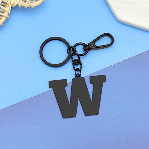 Initial Gifts for Men Letter Keychain Boyfriend Gifts from Girlfriend Alphabet Gifts Initial A-Z Gifts Monogram Gifts in Saudi Arabia