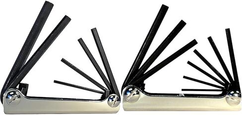 EKLIND 20511 Steel Handle Fold-up Hex Key allen wrench - 5pc set SAE Inch Sizes 3/16-3/8 in Kuwait