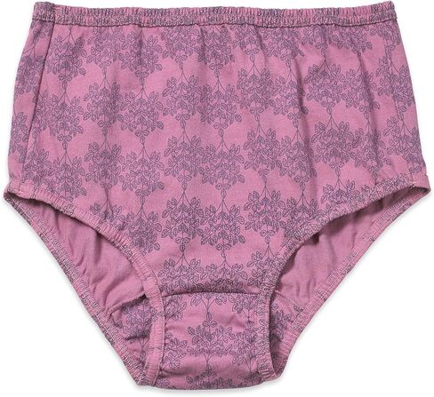 Women's Full-Cut Coverage Panty - 100% Soft Cotton Lady's Brief with Covered Waistband - Pack of 3 in Saudi Arabia