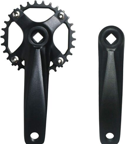GANOPPER MTB Crank Arm Set 104 BCD Square Taper Mountain Bike Crankset 152mm 165mm 170mm in Saudi Arabia