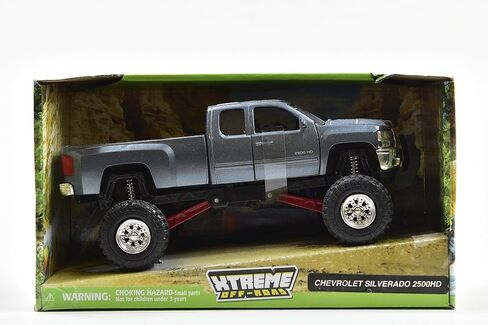 جديد Ray Silverado 2500 Hd Die Cast شيفروليه مع تعليق 1/32° 54526 أزرق، ذكر in Saudi Arabia