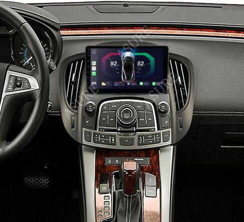 وحدة ملاحة راديو ستيريو للسيارة مقاس 9 بوصات من ASURE لسيارة Buick Lacrosse Allure 2010-2013 باللون الرمادي، 4Core 2+32GB مستقبل Carplay Android التلقائي، شاشة لمس عالية الدقة 1280x800 in Kuwait