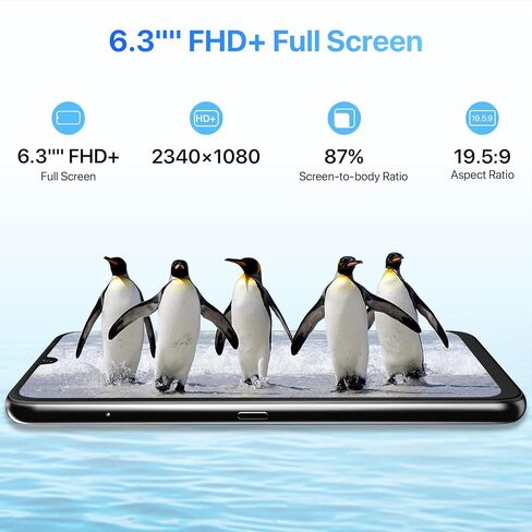 UMIDIGI A9 Pro هاتف خلوي غير مقفل، Helio P60، 6 جيجابايت + 128 جيجابايت قابلة للتوسيع 256 جيجابايت، شاشة لمس FHD 6.3 بوصة، زجاج منحني مزدوج الجوانب 2.5D، كاميرا رباعية 48 ميجابكسل، 4150 مللي أمبير في الساعة، شريحة اتصال عالمية مزدوجة 4G Volte in Kuwait
