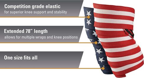 هاربينجر ريد لاين أغطية الركبة 78 بوصة لرفع الأثقال (زوج) in Kuwait