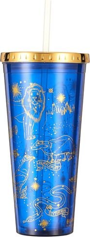 Spoontiques - Harry Potter Tumbler - Solemnly Swear Glitter Cup with Straw - 20 oz - Acrylic - Multicolored in Saudi Arabia