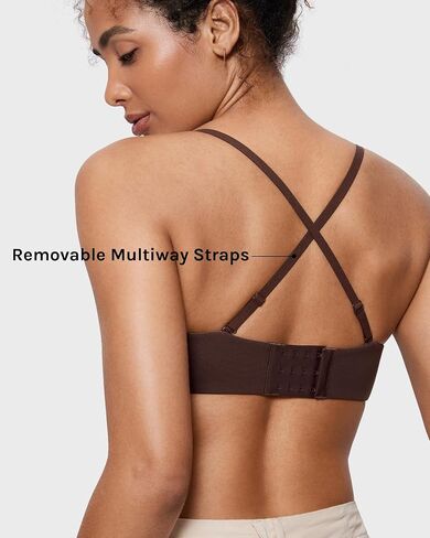 Women's Inbarely Plus Strapless Bra Anti-Slip Sexy Underwire Seamless Full Coverage Lightly Lined Bras in Kuwait