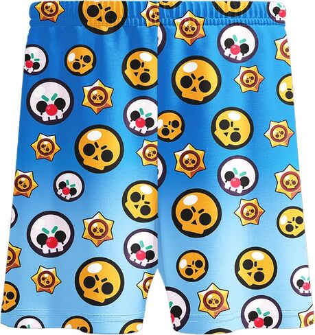 طقم قميص وسروال قصير للأولاد من Brawl Hero Game، قميص صيفي للحفلات الهزلية، ملابس منزلية للأطفال من عمر 4 إلى 12 سنة in Kuwait
