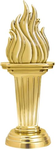 6" Gold Torch Trophies - Participation Sports Award Trophy Prime in Saudi Arabia