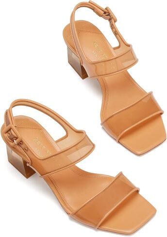 Kate Spade New York Women's Milani Lucite Heel Heeled Sandal in Kuwait