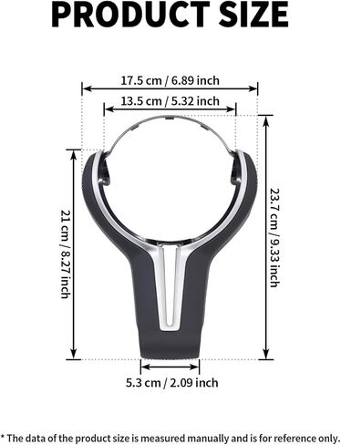 غطاء عجلة القيادة M-Sport من ألياف الكربون بديل لغطاء F30 F34 F10 F22 F06 F32 F33 F36 F22 F20 M2 F87 M3 F80 M4 F82 M5 M6 F12 F13 X5M F15 X6M F16 (لهيكل سلسلة F) in Kuwait