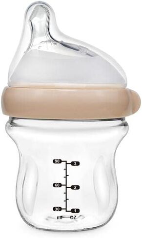 Haakaa Generation 3 Glass Baby Bottle 4 oz/120 ml, 1 PK (Grey) in Saudi Arabia