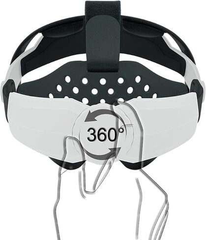 Adjustable VR Head Strap Compatible with Meta/Oculus Quest3, Enhanced Comfort & Gaming Immersion Reduce Head Pressure in VR (419) in Saudi Arabia