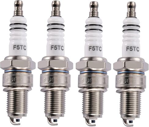 GOOFIT Spark Plug F5TC For 50cc 70cc 90cc 110cc ATV 150 Ignition Plug Moped Motor Scooter Go Kart Pocket Bike in Saudi Arabia