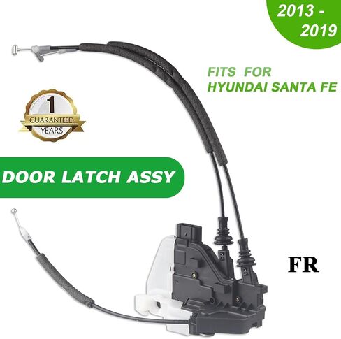 Passenger Side Power Door Lock Actuator Compatible with Hyundai Santa Fe 2013-2019 Replacement Front Right Door Lock Lacth Assembly 81320-2W010 in Saudi Arabia