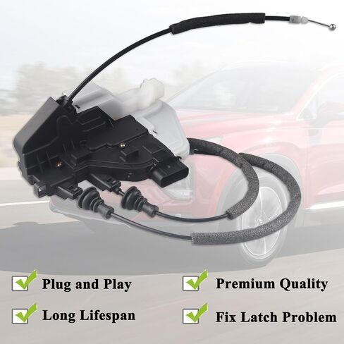 Passenger Side Power Door Lock Actuator Compatible with Hyundai Santa Fe 2013-2019 Replacement Front Right Door Lock Lacth Assembly 81320-2W010 in Saudi Arabia