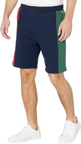 Lacoste Men's Colorblock Branding Fleece Short in Saudi Arabia