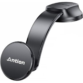 Antion for MagSafe Car Mount, Magnetic Phone Holder for Car, Cell Phone Car Mount, Bendable Memory Titanium Alloy Arm for Dashboard and Windshield, Fit for All Car Types in Saudi Arabia
