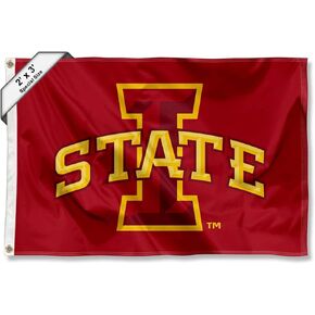 College Flags & Banners Co. Iowa State Cyclones Small 2x3 Foot Flag