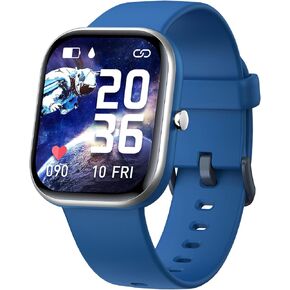 Kids Smart Watch for Girls,IP68 Waterproof Kids Fitness Tracker Watch with 1.5 Inch DIY Face,Heart Rate Sleep Monitor,19 Sport Modes,Calories Counter,Alarm Clock,Great Gifts for Children 6+ (Black)